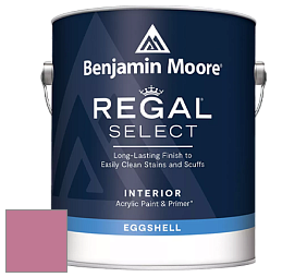 Benjamin Moore 549 Regal Select Waterborne Interior Eggshell Finish краска цвет 2080-40 Wild Pink