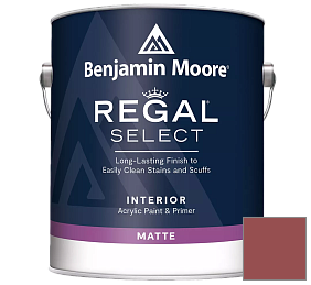 Краска Regal Select Interior Paint - Matte (548) цвет 1288 Segovia Red