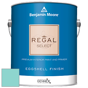 Benjamin Moore 549 Regal Select Waterborne Interior Eggshell Finish краска цвет 661 Caribbean Cool