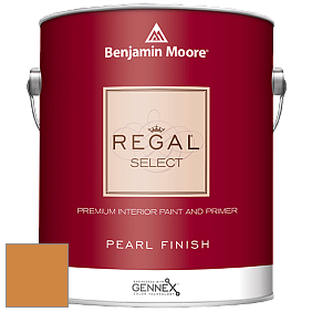 Benjamin Moore 550 Regal Select Waterborne Interior Pearl Finish краска цвет 2156-30 Jack O'Lantern