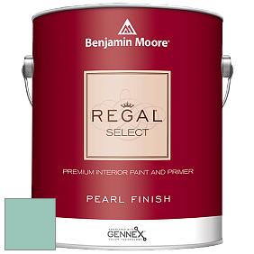 Benjamin Moore 550 Regal Select Waterborne Interior Pearl Finish краска цвет 2040-50 Hazy Blue