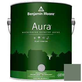 Краска Aura Waterborne Exterior Flat Finish (629) цвет HC-130 BM HC-130