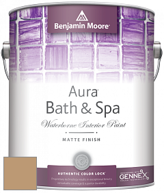 Benjamin Moore Aura 532 Bath & Spa Waterborne Interior Paint Matte Finish краска цвет AF-360 