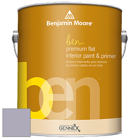 Benjamin Moore Ben W625 Premium Interior Latex Flat краска цвет 2117-50 Spring Violet