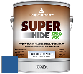 Benjamin Moore 357 Super Hide Zero Voc Interior Eggshell краска цвет 2066-20 Evening Blue