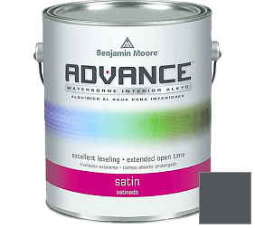 Краска Benjamin Moore 792. Advance Interior Paint-Satin эмаль цвет 1624 Westcott Navy