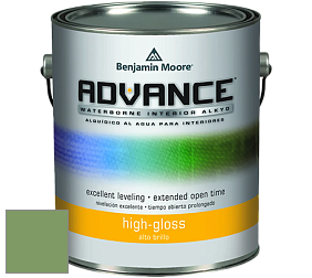Benjamin Moore 794 Advance Interior Paint-High Gloss глянцевая алкидная эмаль цвет NCS S 3040-G30Y 