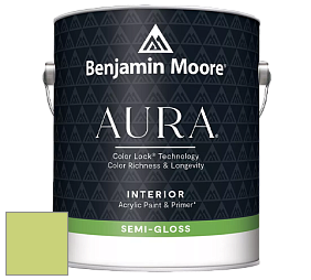 Benjamin Moore Aura 528 Waterborne Interior Semi-gloss Finish краска цвет 417 Feel the Energy