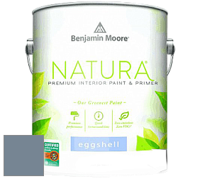 Benjamin Moore 513 Natura Interior Eggshell Finish краска с блеском цвет 1629 Bachelor Blue