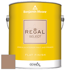 Benjamin Moore 547 Regal Select Waterborne Interior Flat Finish краска цвет 2164-40 Serengeti Sand
