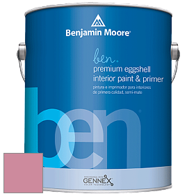 Benjamin Moore Ben W626 Premium Interior Latex Eggshell краска цвет 2081-40 Pink Blossom