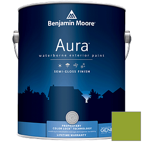 Краска Aura Waterborne Exterior Semi-Gloss Finish (632) цвет 2028-20 Douglas Fir