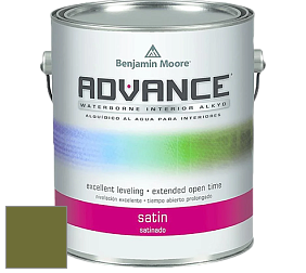Benjamin Moore 792 Advance Interior Paint-Satin эмаль цвет NCS S 4550-G50Y 