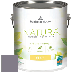 Benjamin Moore 512 Natura Interior Flat Finish матовая краска цвет NCS S 5010-R50B 