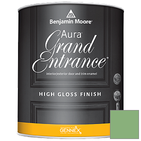 Краска Aura Grand Entrance High Gloss (148) цвет 2034-40 Cedar Green