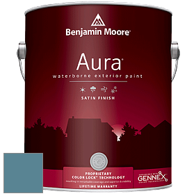 Benjamin Moore Aura 631 Waterborne Exterior Satin Finish краска цвет AF-525 