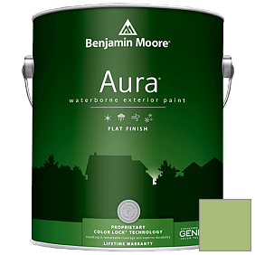 Краска Aura Waterborne Exterior Flat Finish (629) цвет 426 Fresh Grass