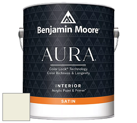 Benjamin Moore Aura 526 Waterborne Interior Satin Finish покрытие цвет OC-128 BM OC-128