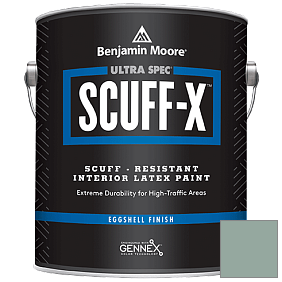 Краска Ultra Spec SCUFF-X Interior Eggshell Finish (485) цвет 704 Del Mar Blue