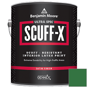 Краска Ultra Spec SCUFF-X Interior Satin Finish (486) цвет 2037-10 Amazon Moss