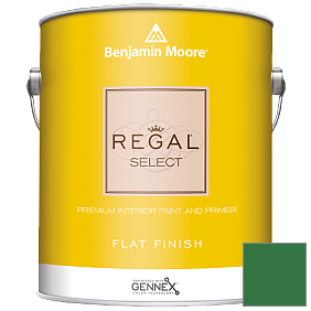 Краска Regal Select Waterborne Interior Flat Finish (547) цвет 2037-10 Amazon Moss