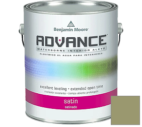 Краска Benjamin Moore 792. Advance Interior Paint-Satin эмаль цвет 488 Mountain Lane