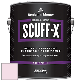Benjamin Moore 484 Ultra Spec SCUFF-X Interior Matte Finish краска цвет 2086-70 50's Pink