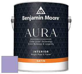 Benjamin Moore Aura 526 Waterborne Interior Satin Finish покрытие цвет 1397 Mighty Aphrodite