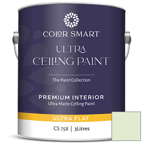 Краска COLOR SMART CS 758 ULTRA CEILING PAINT ультраматовая краска цвет 547 Mint Julep