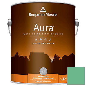 Краска Aura Waterborne Exterior Low Lustre Finish (634) цвет 580 Arlington Green