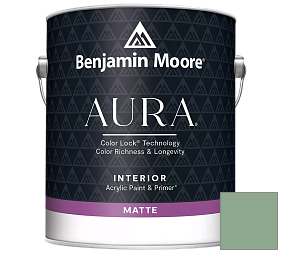 Краска Benjamin Moore Aura Interior Paint - Matte (522) цвет HC-129 BM HC-129