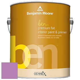 Benjamin Moore Ben W625 Premium Interior Latex Flat краска цвет 2074-40 Lilac Pink