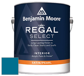 Benjamin Moore 550 Regal Select Waterborne Interior Pearl Finish краска цвет NCS S 4050-B 