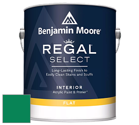Benjamin Moore 547 Regal Select Waterborne Interior Flat Finish краска цвет NCS S 3060-G 