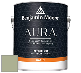 Benjamin Moore Aura 526 Waterborne Interior Satin Finish покрытие цвет HC-118 BM HC-118