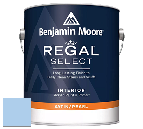 Benjamin Moore 550 Regal Select Waterborne Interior Pearl Finish краска цвет NCS S 0530-R80B 