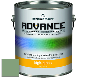 Benjamin Moore 794 Advance Interior Paint-High Gloss глянцевая алкидная эмаль цвет NCS S 3030-G20Y 