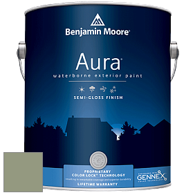 Benjamin Moore Aura 632 Waterborne Exterior Semi-Gloss Finish краска цвет HC-123 BM HC-123