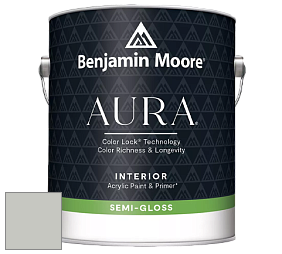 Benjamin Moore Aura 528 Waterborne Interior Semi-gloss Finish краска цвет HC-170 BM HC-170