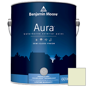 Краска Aura Waterborne Exterior Semi-Gloss Finish (632) цвет 407 Lime Accent