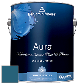 Benjamin Moore Aura 524 Waterborne Interior Eggshell Finish краска цвет NCS S 5040-B 
