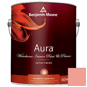 Краска Aura Waterborne Interior Satin Finish (526) цвет 011 Paradise Peach