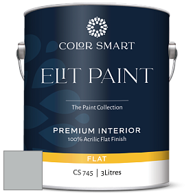 COLOR SMART CS 745 ELIT PAINT глубокоматовая моющаяся краска цвет NCS S 2502-B50G 
