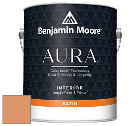 Benjamin Moore Aura 526 Waterborne Interior Satin Finish покрытие цвет NCS S 2040-Y40R 