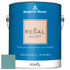 Benjamin Moore 549 Regal Select Waterborne Interior Eggshell Finish краска цвет 2051-40 Majestic Blue