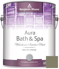 Краска Benjamin Moore Aura Bath & Spa Interior Paint Matte Finish (532) цвет HC-112 BM HC-112