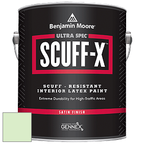Benjamin Moore 486 Ultra Spec SCUFF-X Interior Satin Finish краска цвет 2032-60 Citra Lime