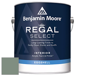 Benjamin Moore 549 Regal Select Waterborne Interior Eggshell Finish краска цвет 699 Garden Oasis