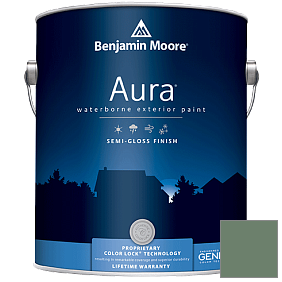 Краска Aura Waterborne Exterior Semi-Gloss Finish (632) цвет HC-130 BM HC-130