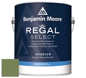 Benjamin Moore 549 Regal Select Waterborne Interior Eggshell Finish краска цвет 546 Courtyard Green